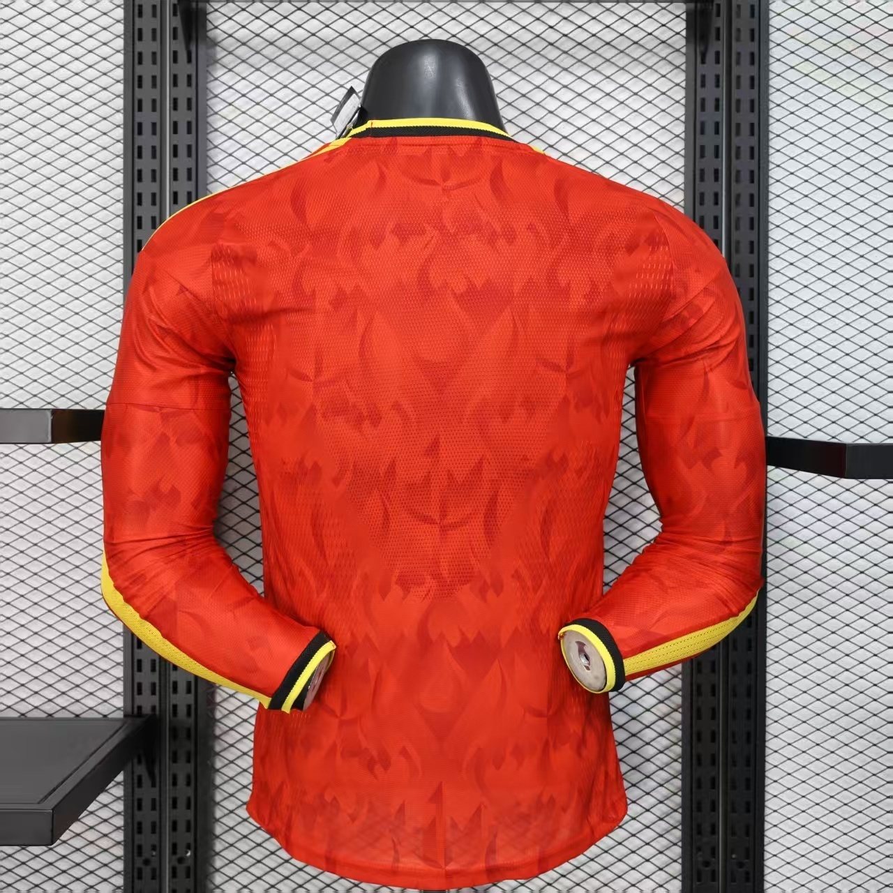 2026-27 Belgium Home Long-Sleeve Jersey – Player Version
