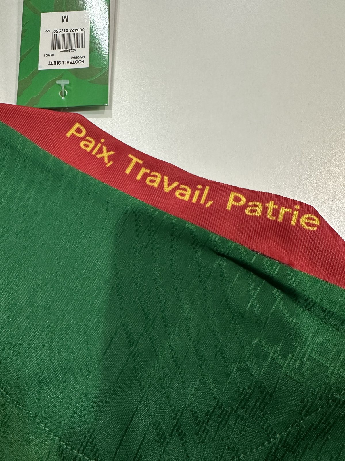 2025-26 Cameroon Home Jersey – Player Version