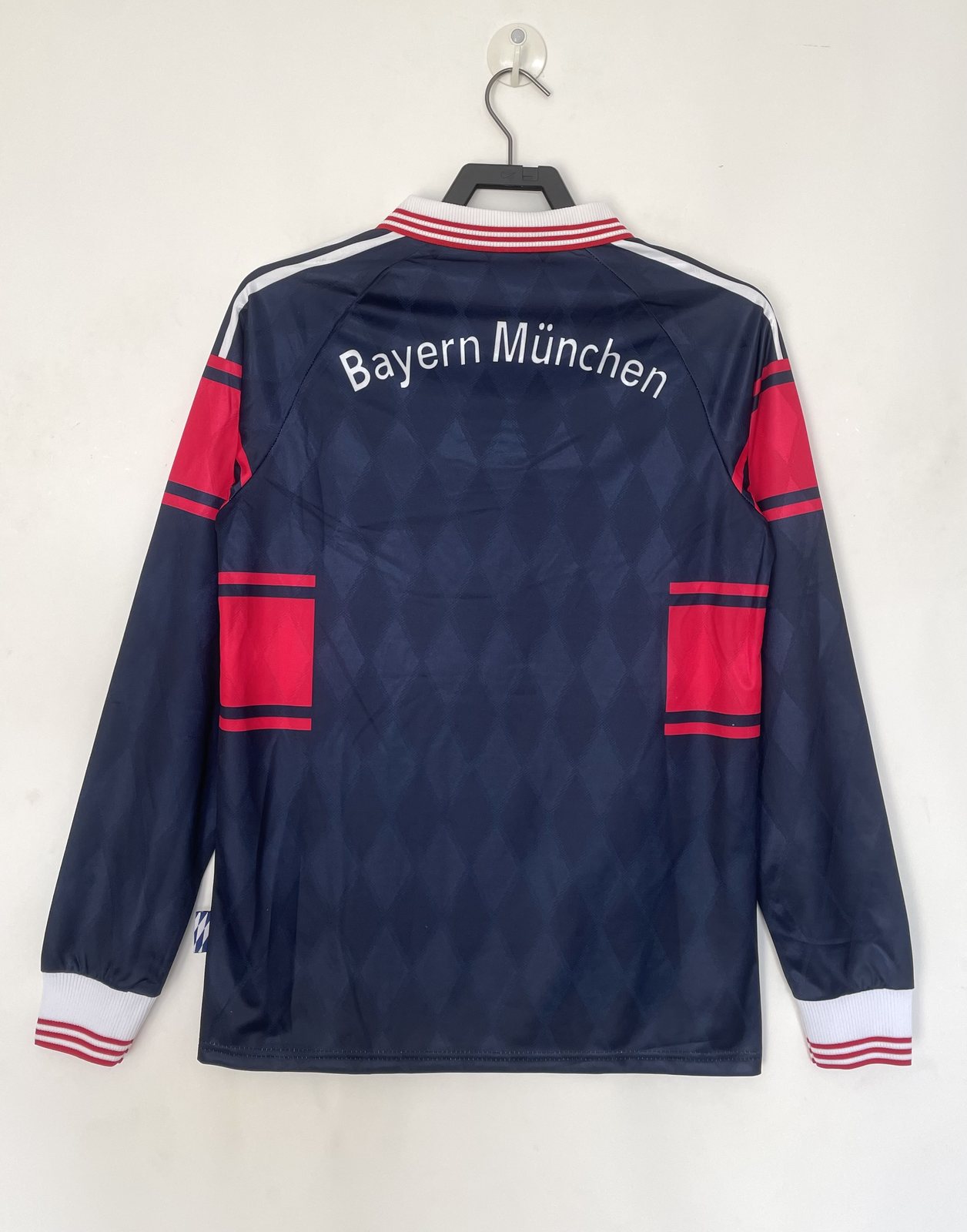 1997-99 Bayern Munich Home Long Sleeve Retro Jersey