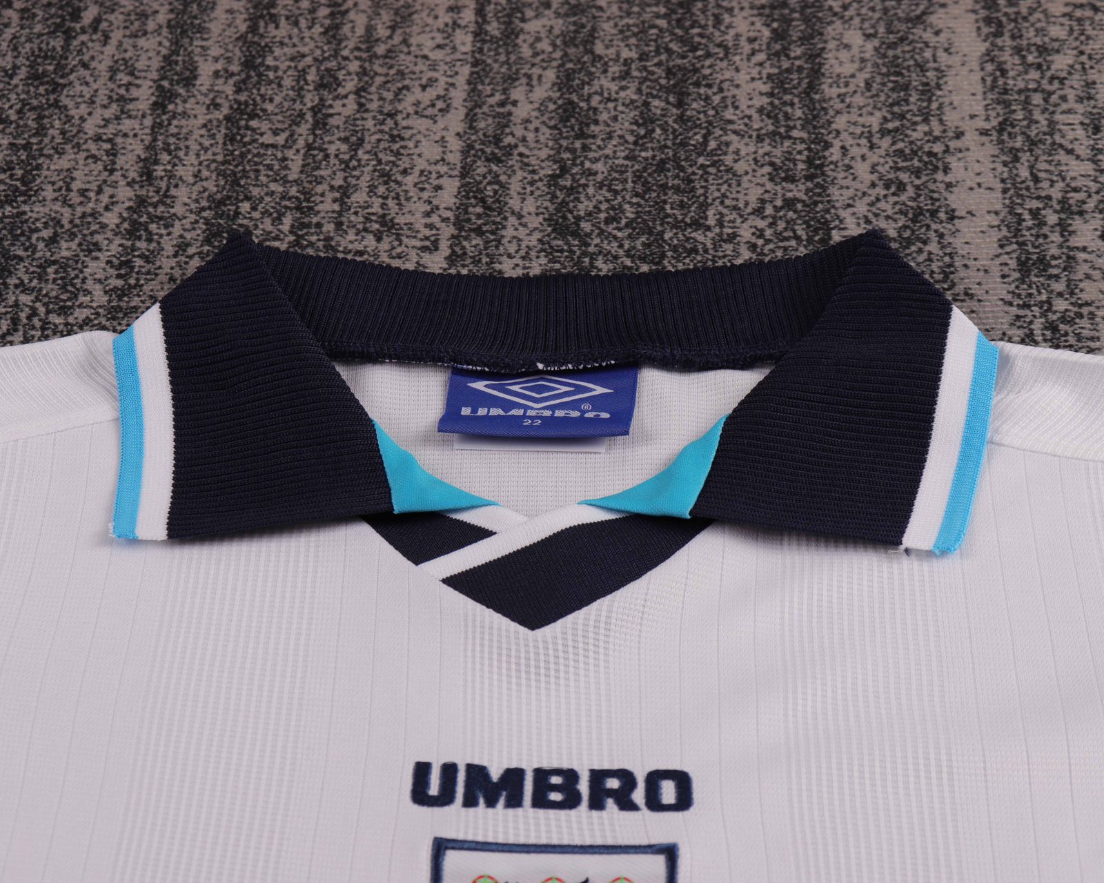 1996 England Home Retro Shirt - Kids Sizes