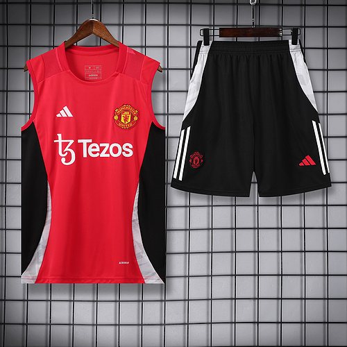 2024-25 Manchester United training vest jersey