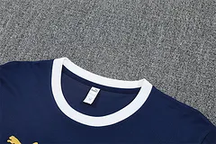 2025-26 Portugal Royal Blue Short Sleeve Training Jersey