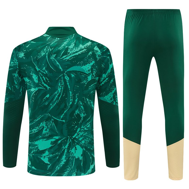 2026-27 Real Madrid Green Half-Zip Training Jersey