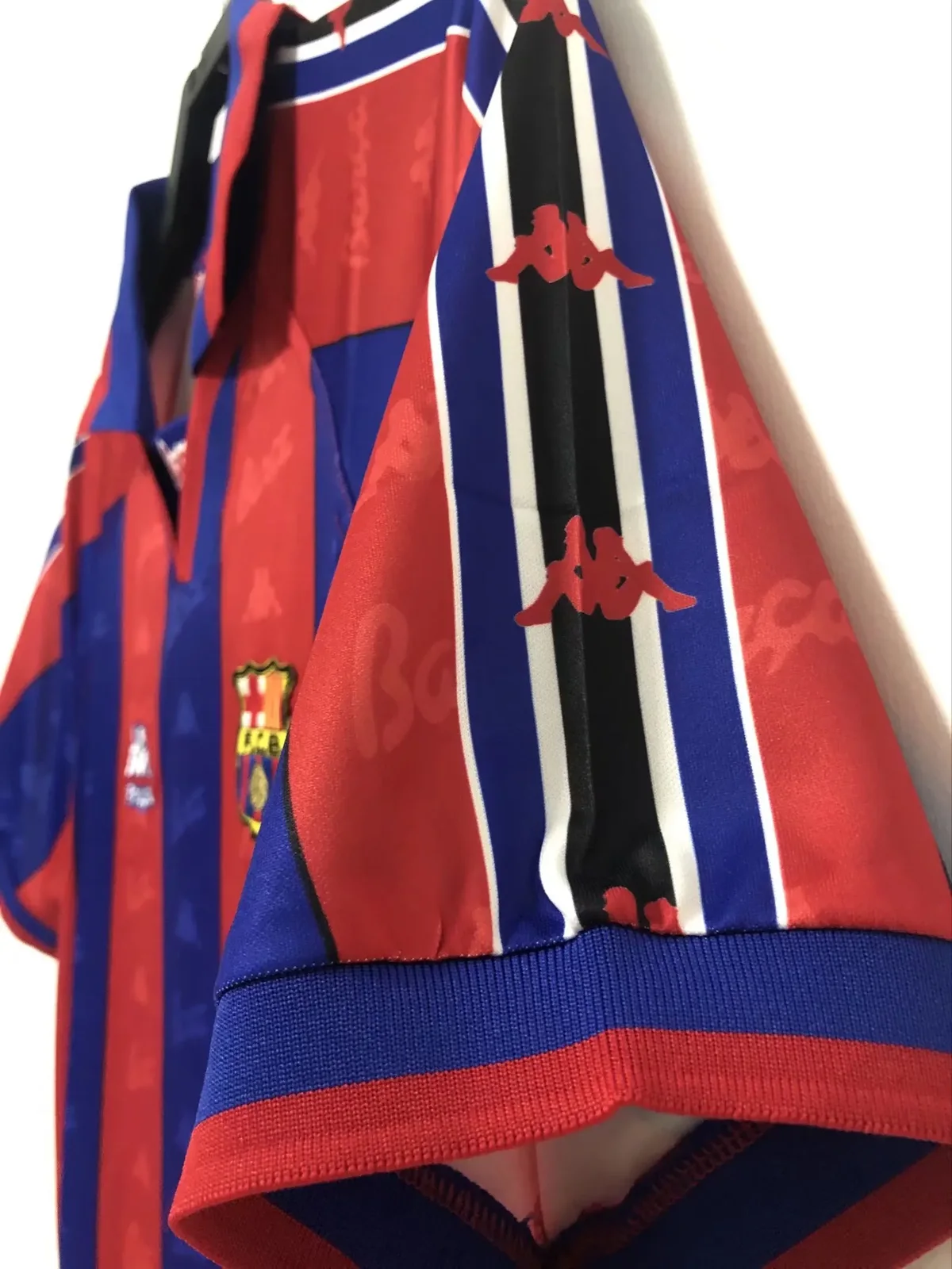 1996-97 Barcelona Home Retro Jersey