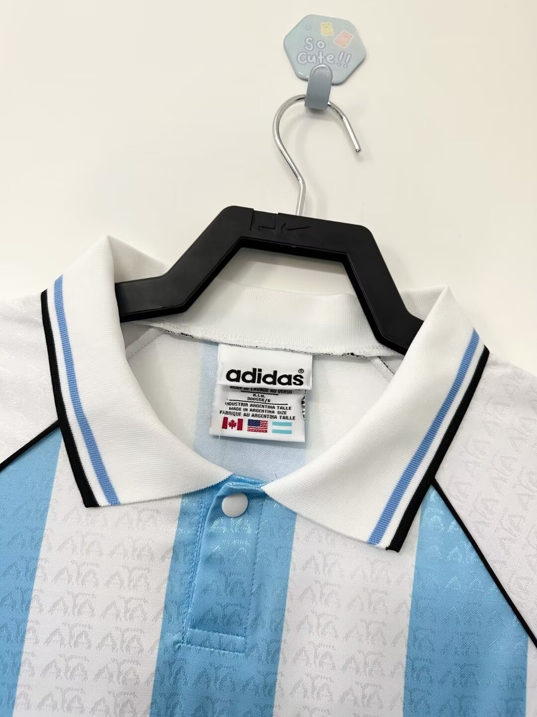 1996-97 Argentina Home Retro Jersey