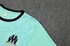 2025-26 Marseille Blue Short Sleeve Training Jersey