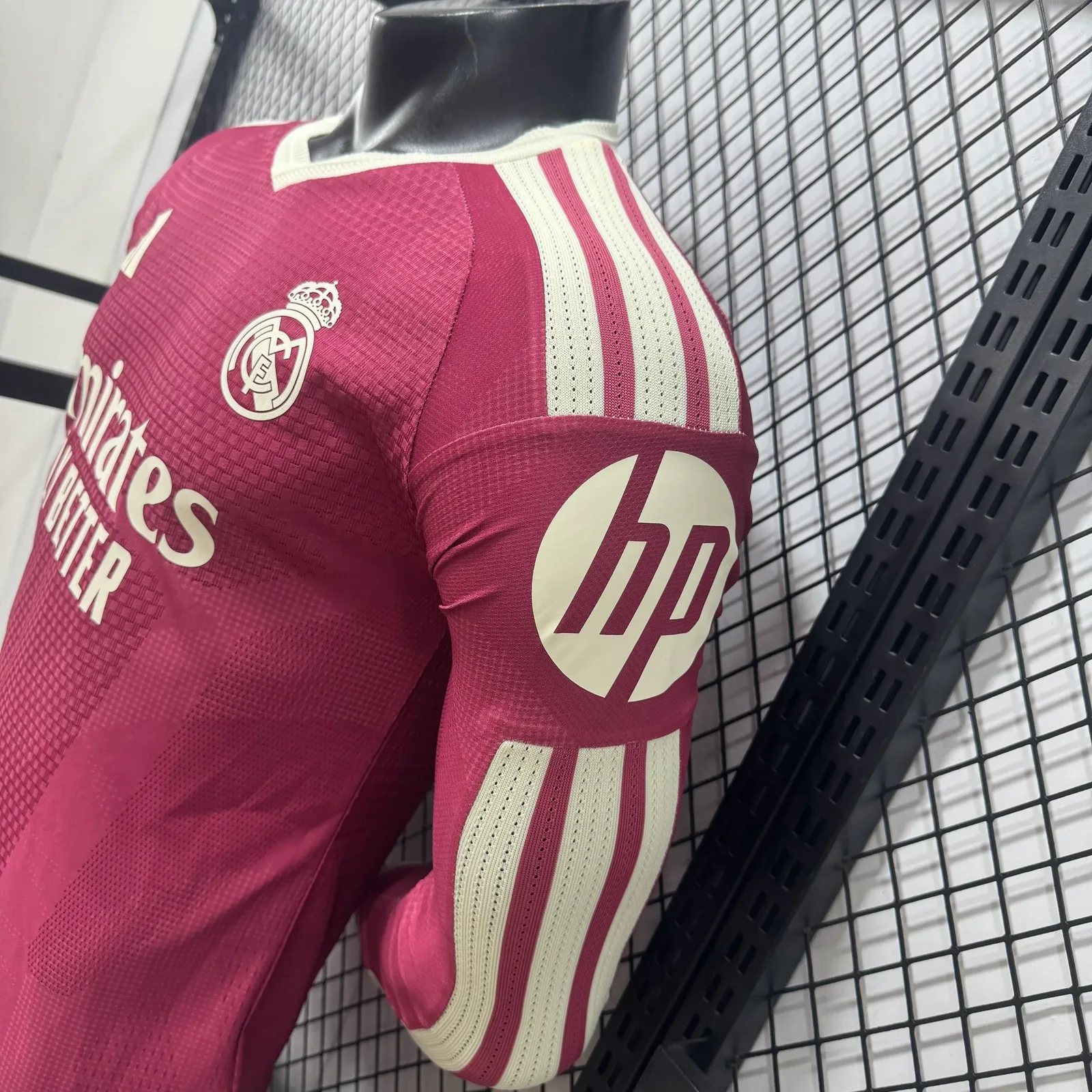 2026-27 Real Madrid Away Long-Sleeve Jersey – Player Version