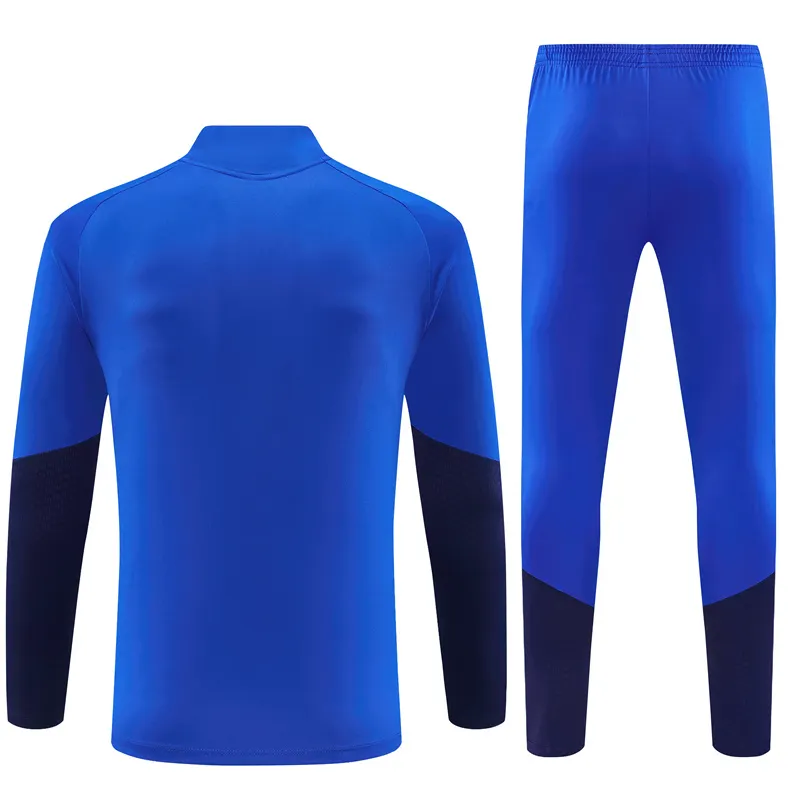 2026-27 Manchester United light blue half-zip training jersey