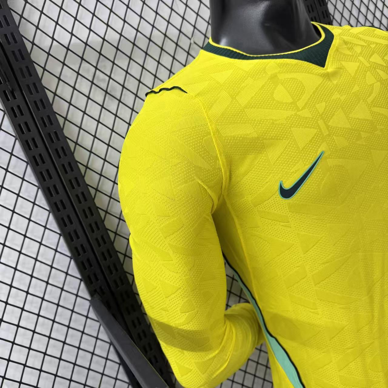 2026-27 Brazil Home Long-Sleeve Jersey - Player Version
