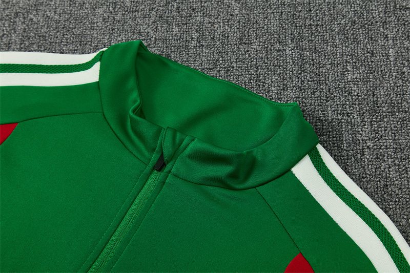2026-27 Algeria Green Half-Zip Training Jersey