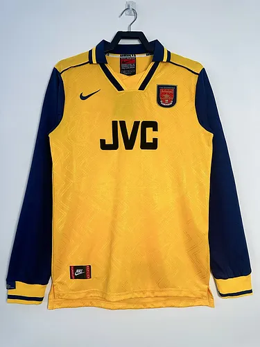 1996-97 Arsenal Away Long Sleeve Retro Shirt