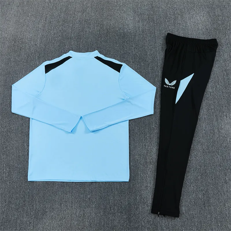 2026-27 Feyenoord Light Blue Half-Zip Training Jersey