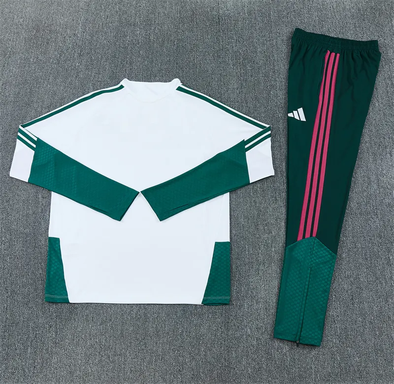 2026-27 Real Madrid White Half-Zip Training Jersey