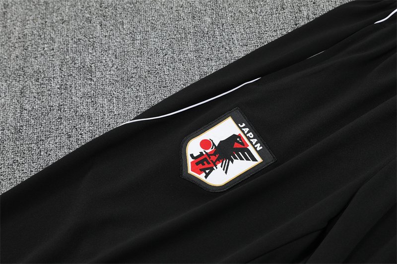 2025-26 Japan Light Grey Half-Zip Training Jersey