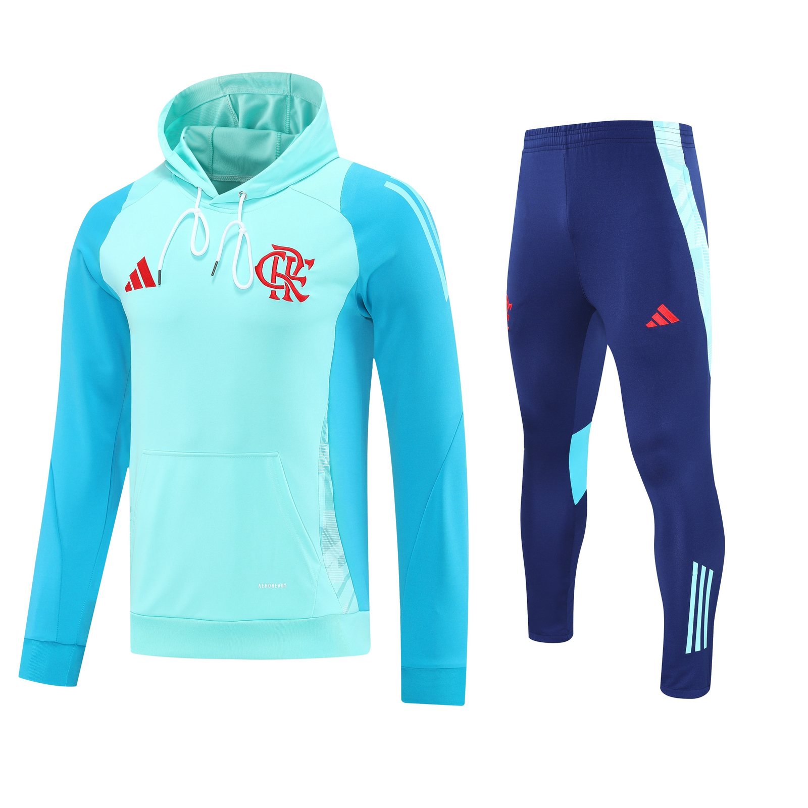 2025-26 Flamengo Hooded Long-Sleeve Training Jersey