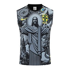 2025-26 Brazil vest training jersey