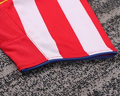 2004-05 Atletico Madrid Home Retro Jersey - Kids