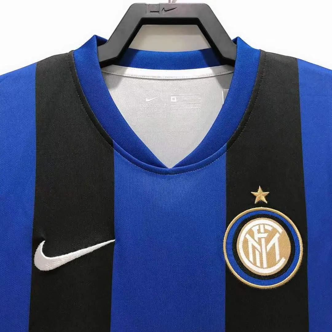 2008-09 Inter Milan Home Champions League Retro Jersey