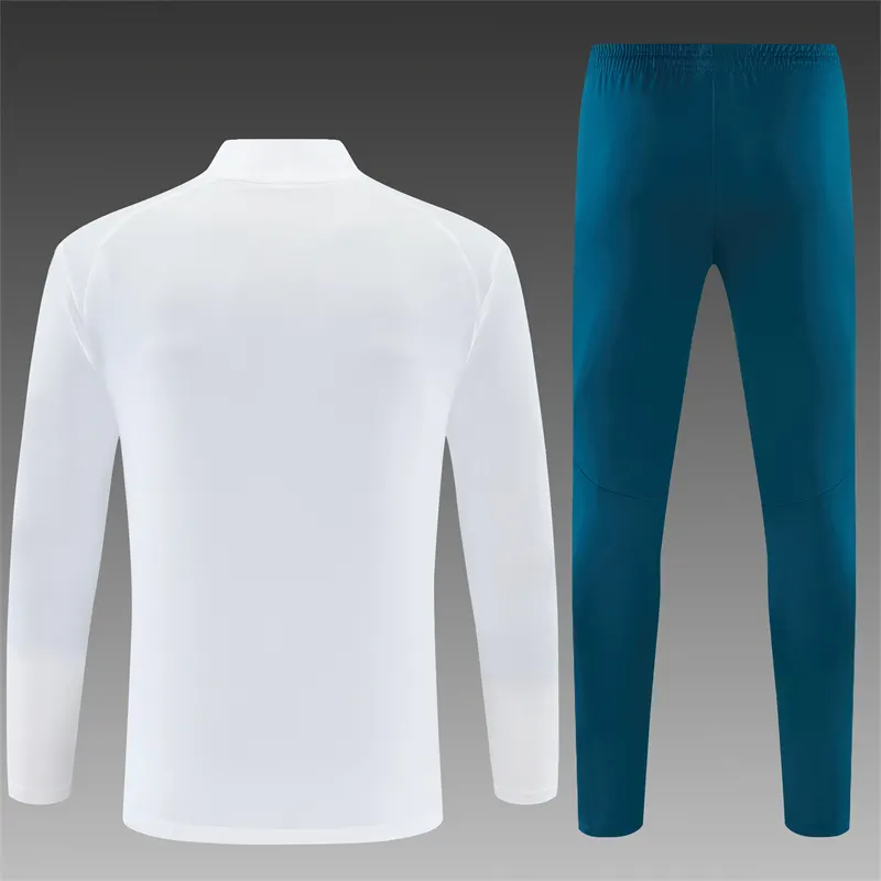 2026-27 Portugal White Half-Zip Training Jersey