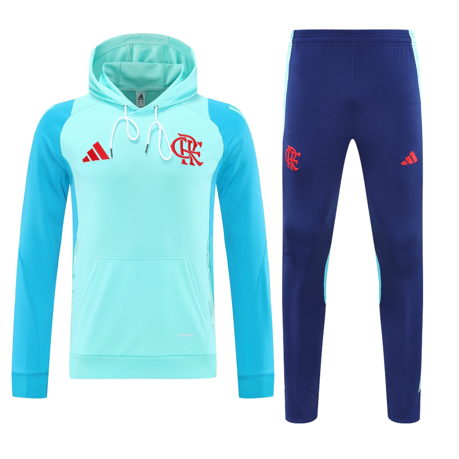 2025-26 Flamengo Hooded Long-Sleeve Training Jersey