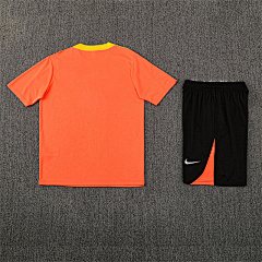 2025-26 Brazil Orange Short Sleeve Training Jersey