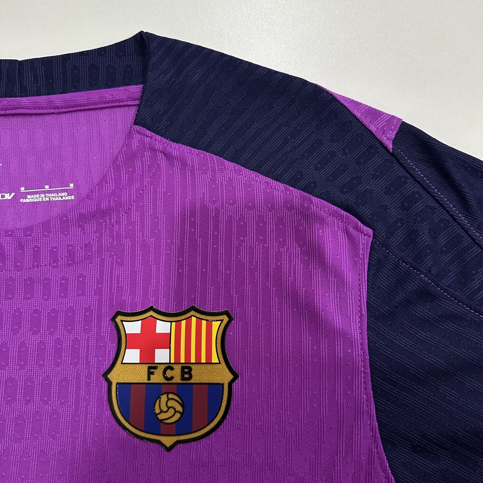 2025-26 Barcelona Purple Training Jersey - Player Version