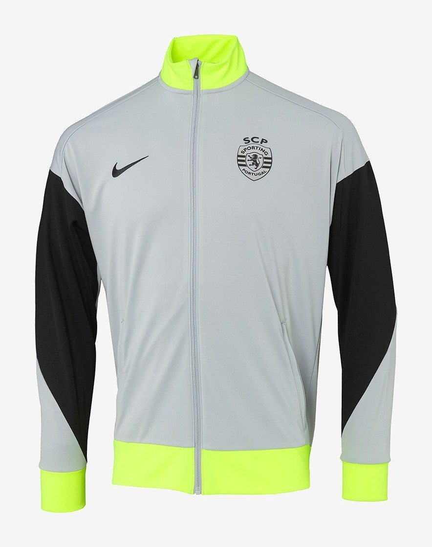 2025-26 Portugal Light Grey Water-Repellent Training Windbreaker