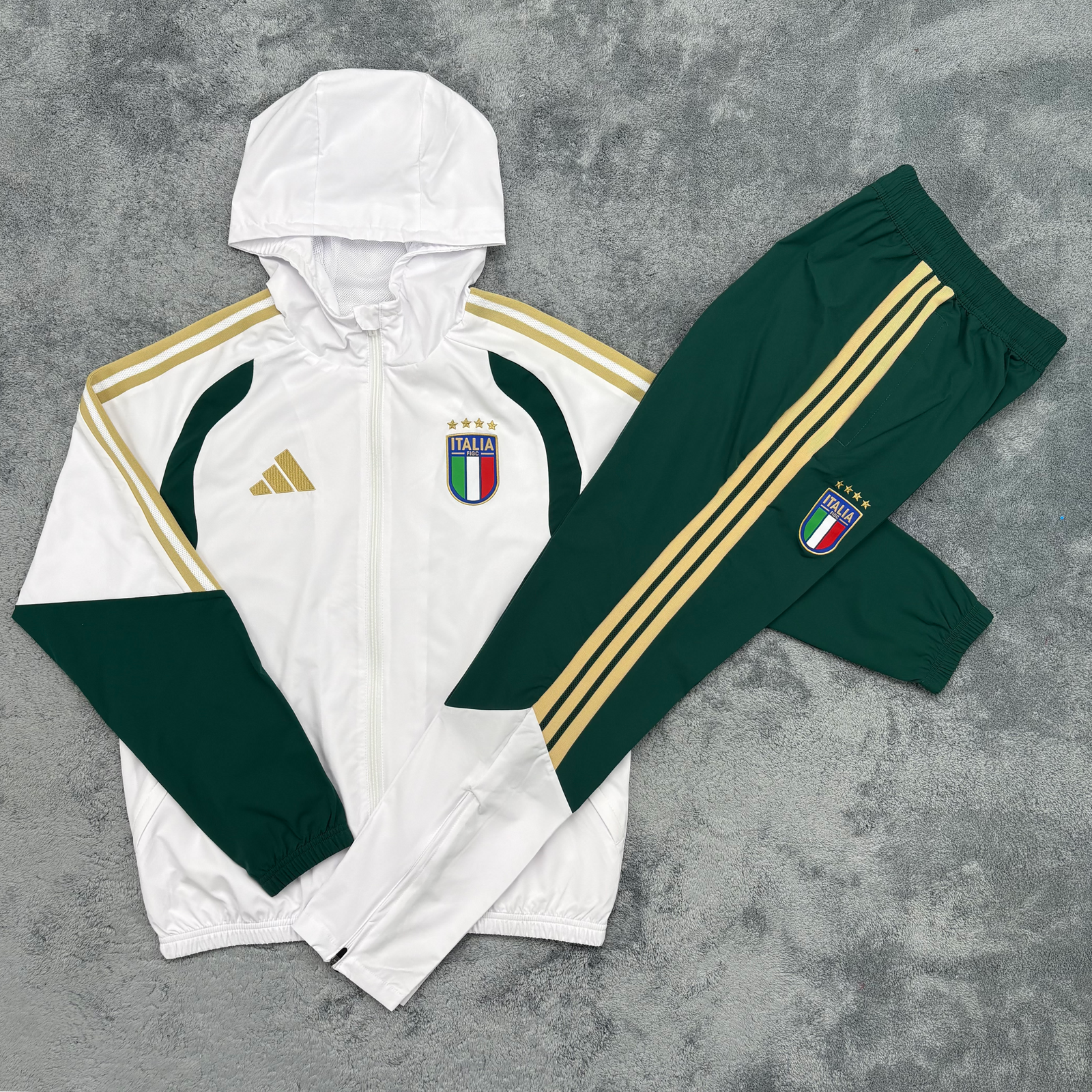 2026-27 Italy Full-Zip Hooded Training Jersey