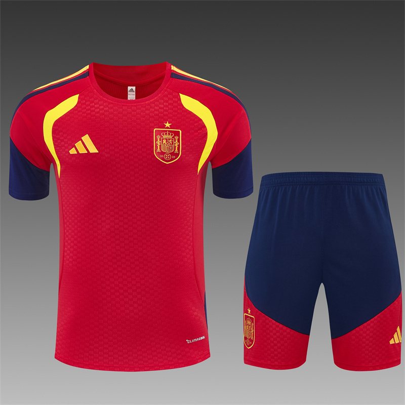2026-27 Spain Red Short-Sleeve Training Jersey