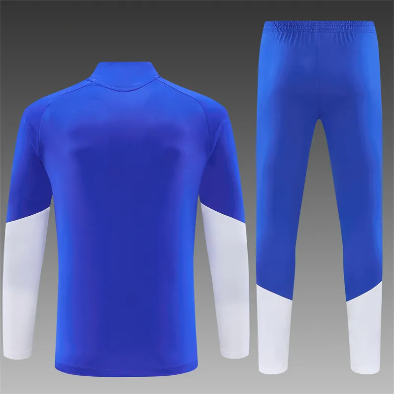 2026-27 Juventus Light Blue Half-Zip Long-Sleeve Training Kit