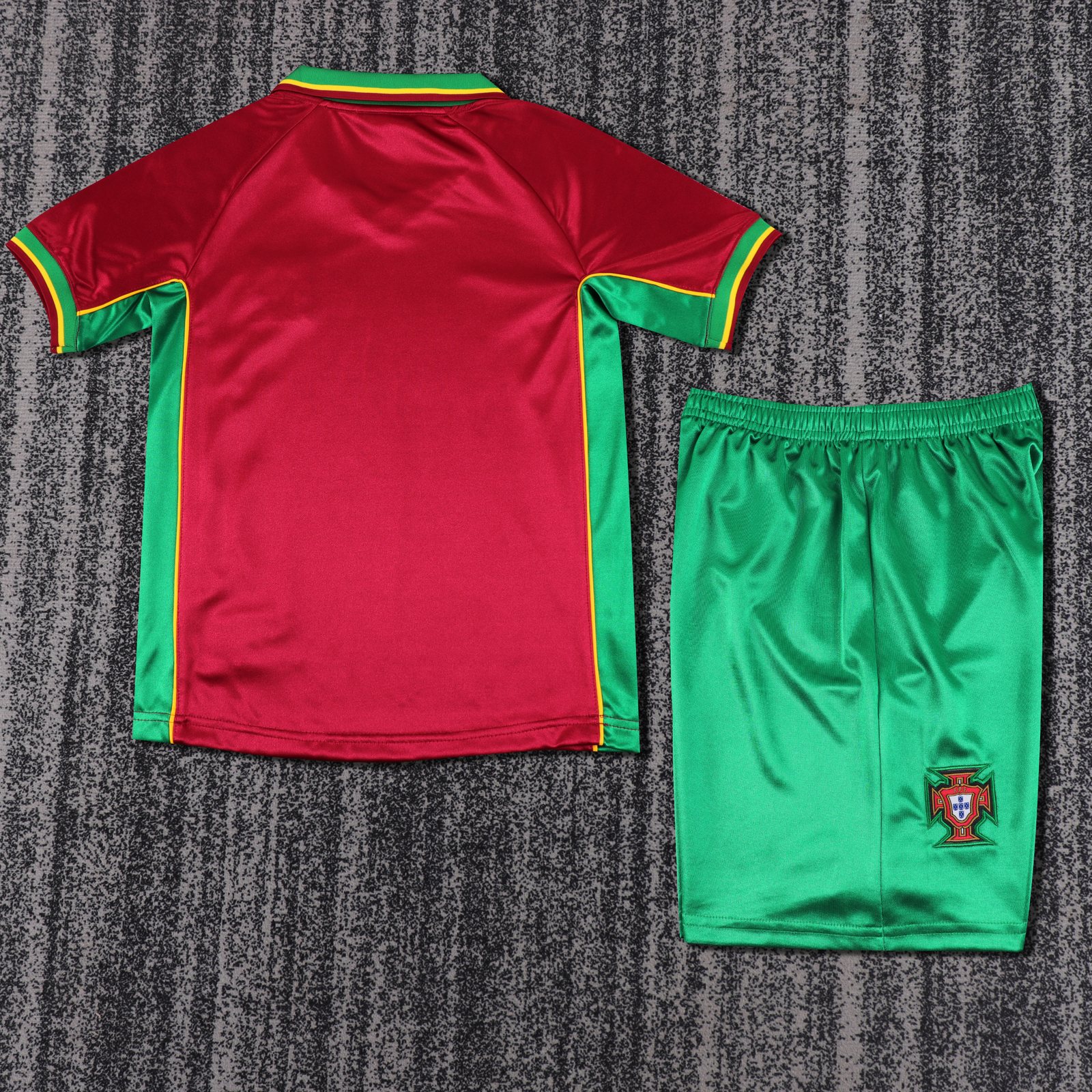 1998 Portugal Home Retro Jersey – Kids
