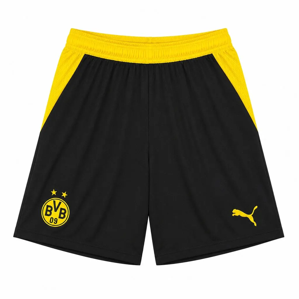 2026-27 Dortmund Home Shorts – Fan Version