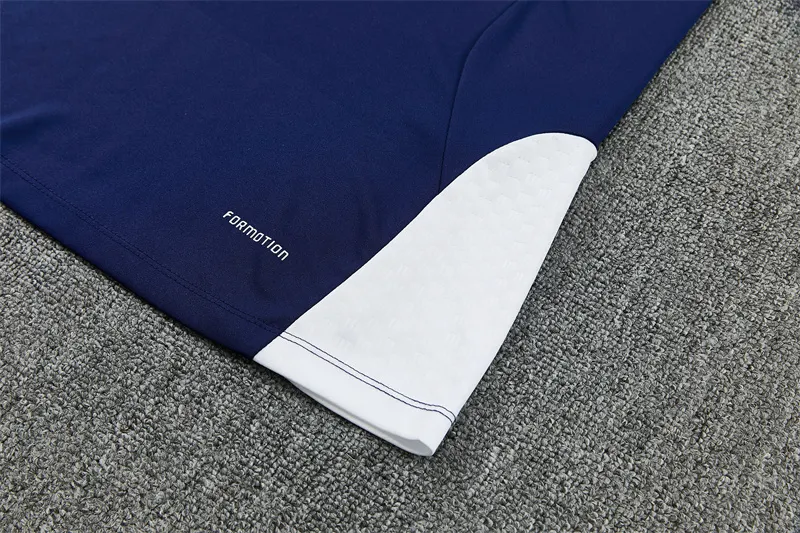 2026-27 Real Madrid Royal Blue Half-Zip Training Jersey