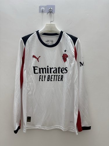 2025-26 AC Away Long Sleeve Jersey - Fan Edition