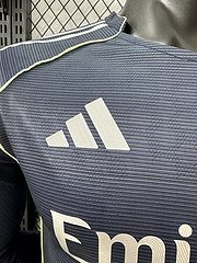 2025-26 Real Madrid Away Long Sleeve Shirt - Player Edition
