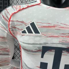 2025-26 Bayern Munich Away Long Sleeve Jersey - Player Edition