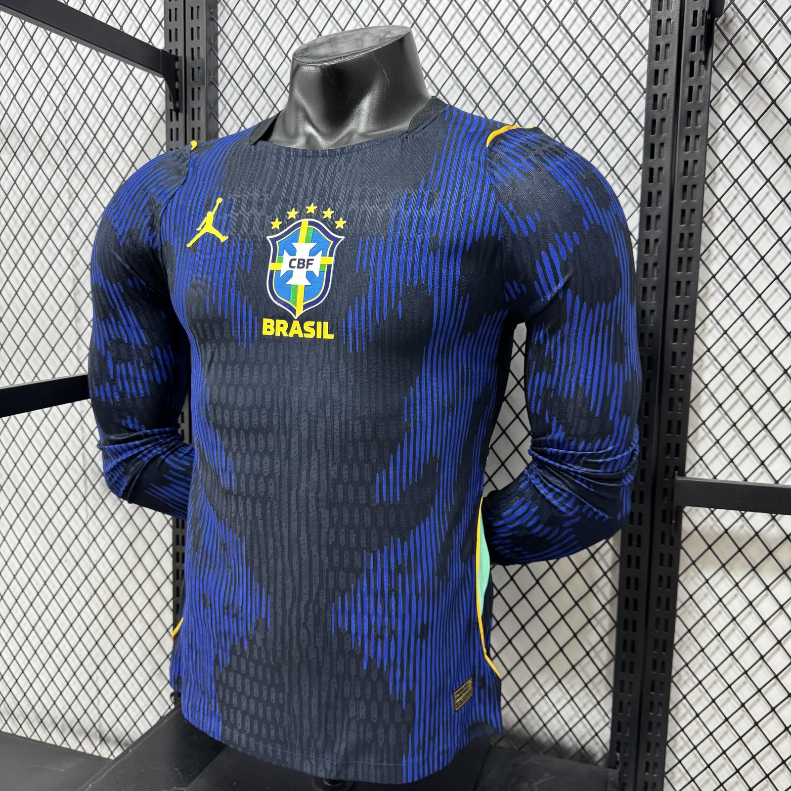 2026-27 Brazil Away Long-Sleeve Jersey - Player Version