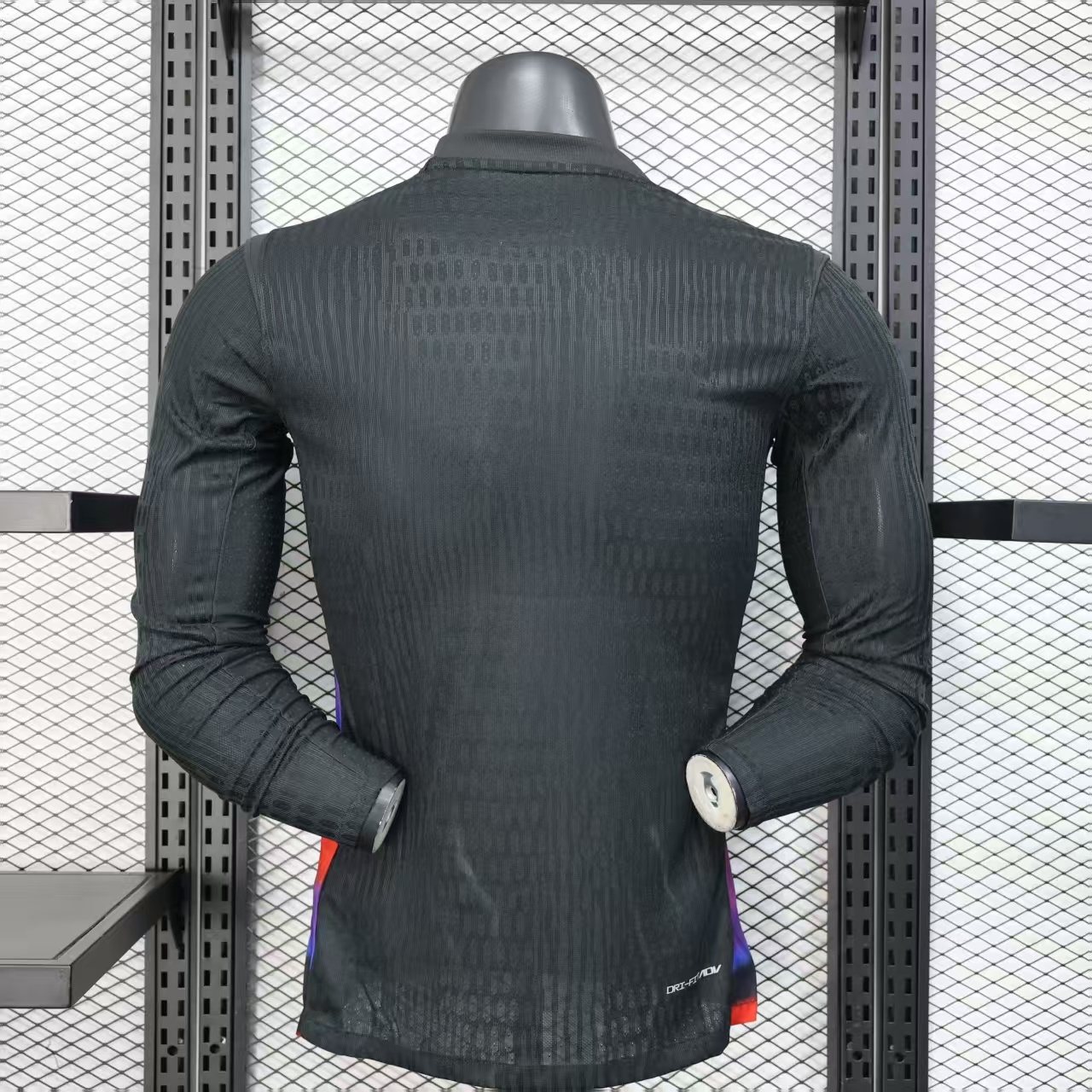 2025-26 England Away Long-Sleeve Jersey – Player Version