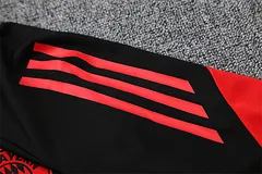 2025-26 Bayern Munich Black Half-Pull Training Jersey