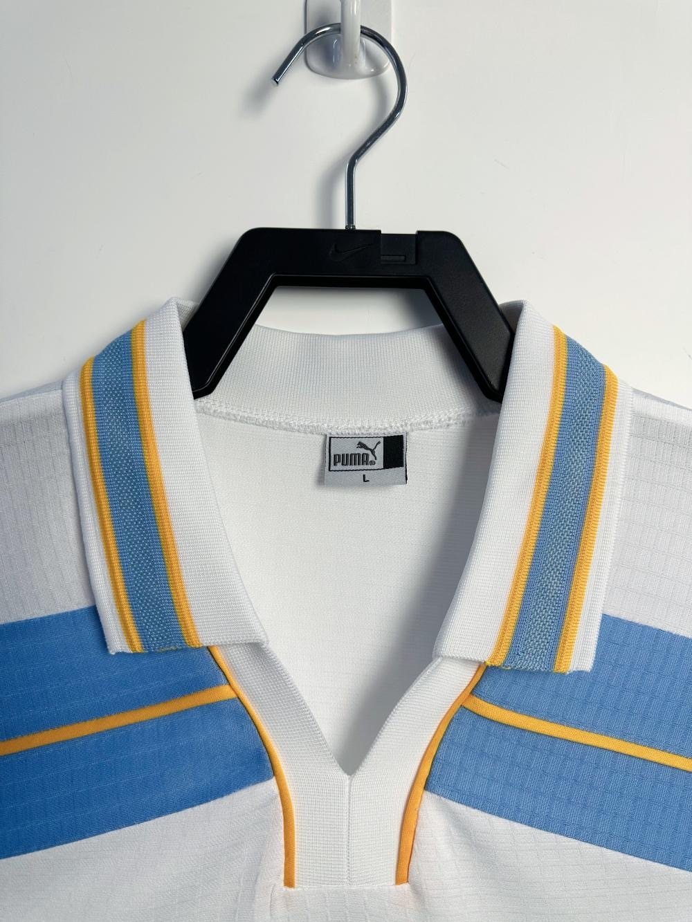 1998–00 Lazio Second Away Retro Long-Sleeve Jersey