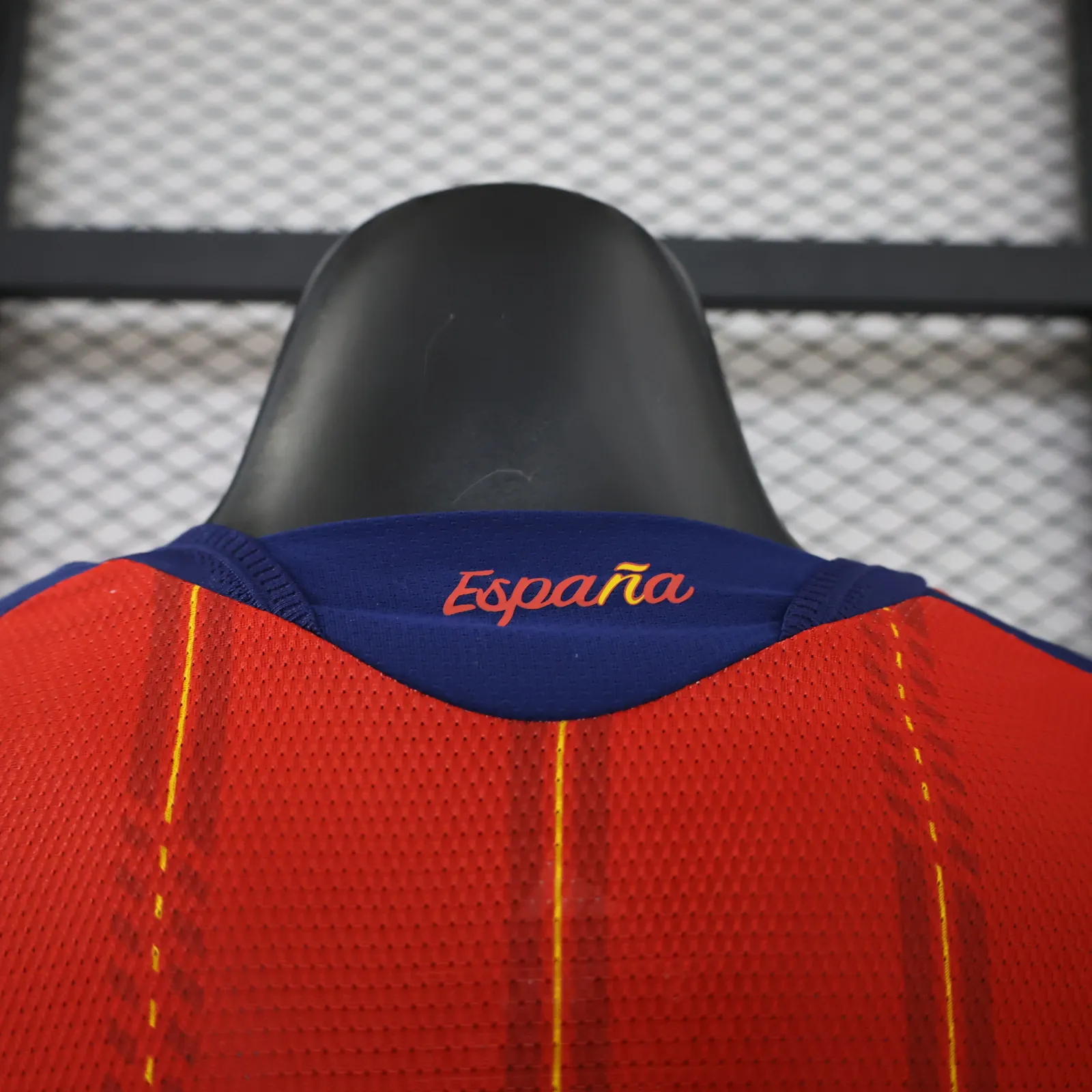 2026-27 Spain Home Long-Sleeve Jersey (with Two Stars) – Player Version