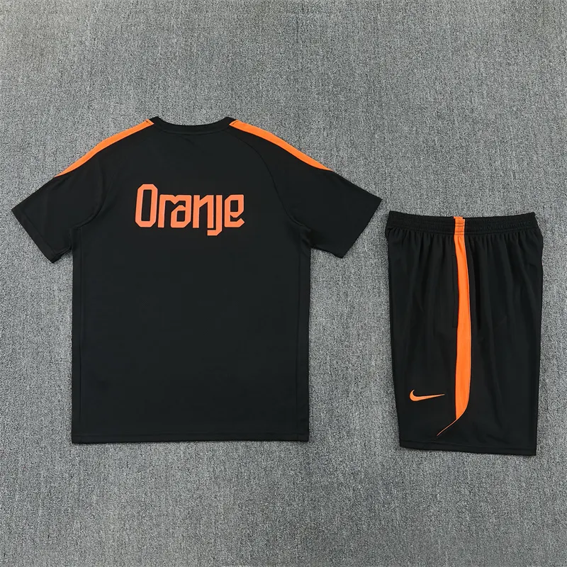 2026-27 Netherlands Black Short-Sleeve Training Jersey