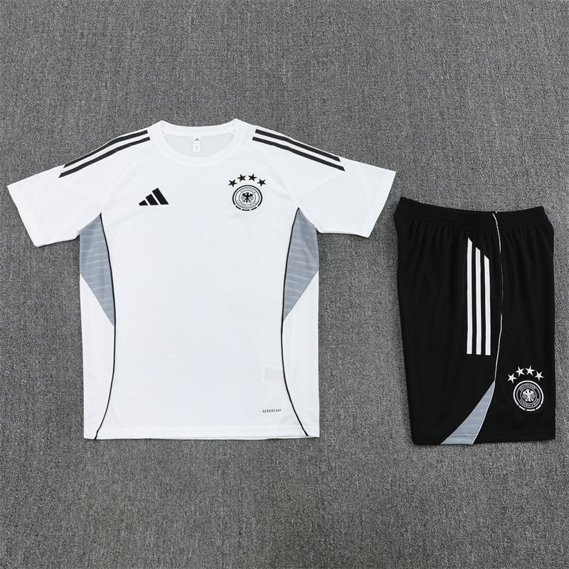 2025-26 Germany White Short-Sleeve Training Jersey