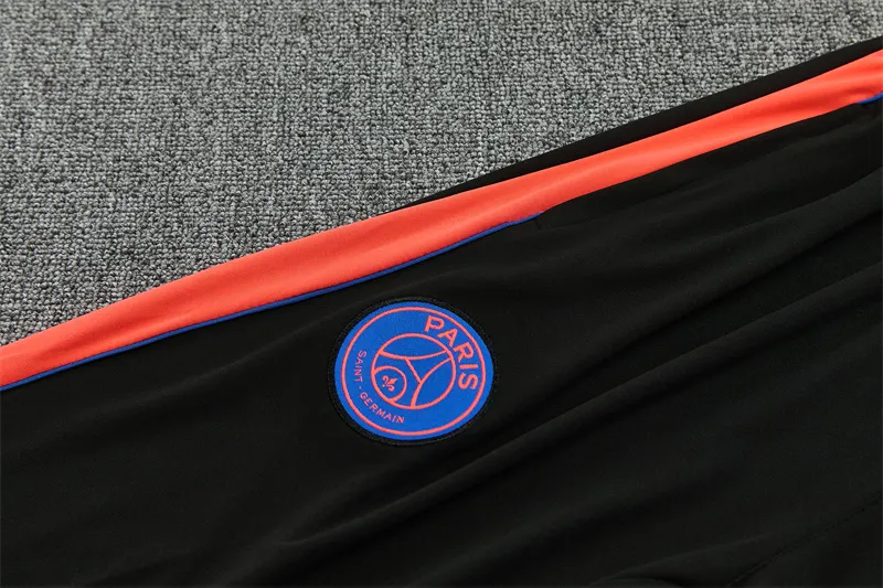 2026-27 Paris Black Half-Zip Training Jersey