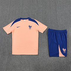 2025-26 France Pink Short Sleeve Training Jersey