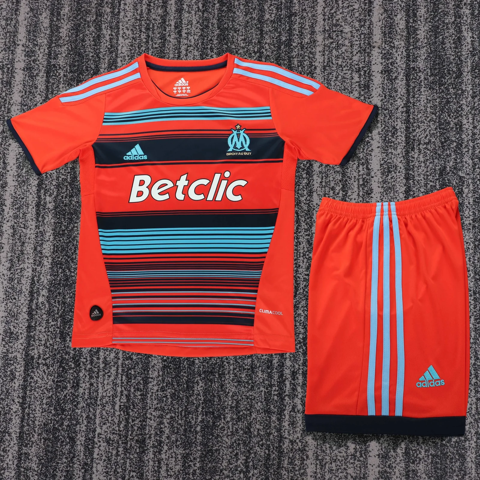 2011-12 Marseille Away Retro Jersey – Kids'