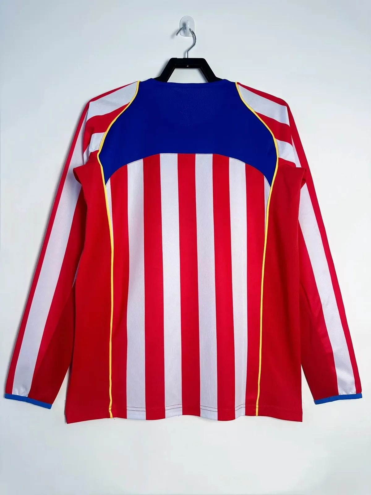 2004-05 Atletico Madrid Home Long Sleeve Retro Jersey