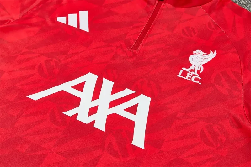 2026-27 Liverpool Red Half-Zip Training Kit