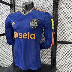 2025-26 Newcastle United Away Long Sleeve Shirt - Player Edition