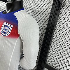 2025-26 England Home Long Sleeve Shirt - Player Edition.